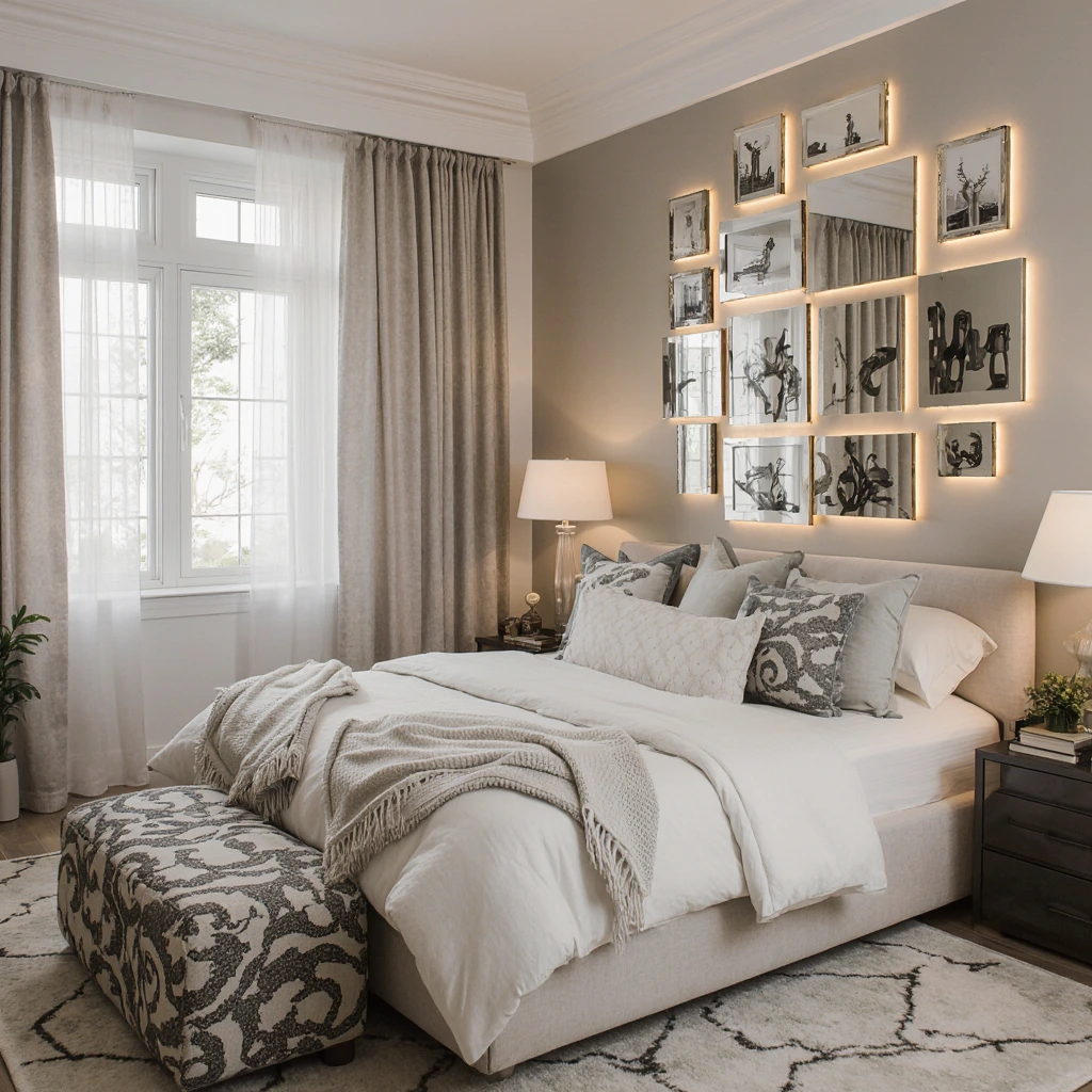Transform Your small bedroom design with little natural light