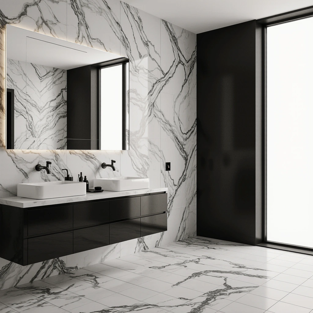 Black and White Bathroom Designs: The Ultimate Guide to Timeless Elegance