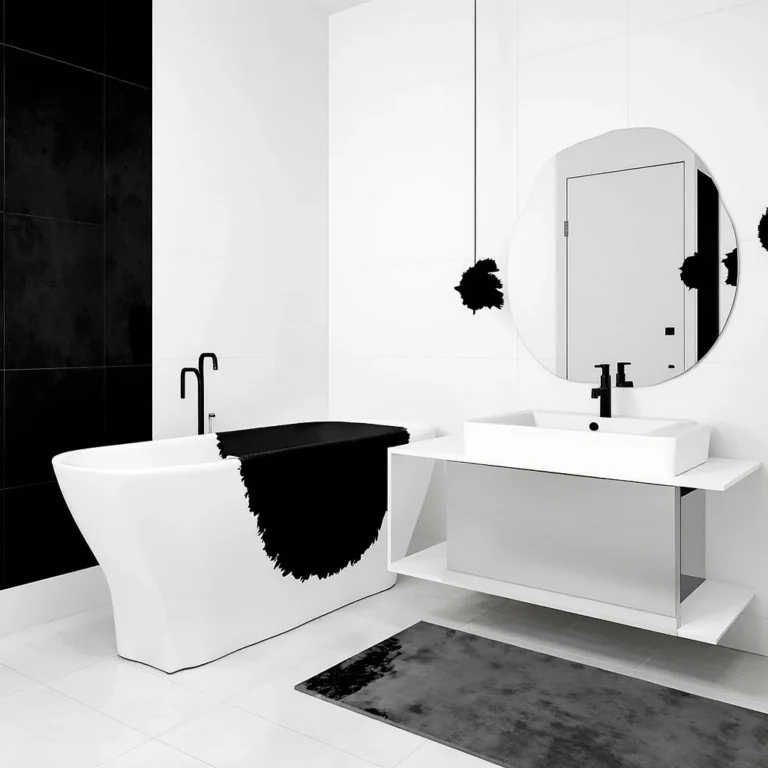 Black and White Bathroom Designs: The Ultimate Guide to Timeless Elegance