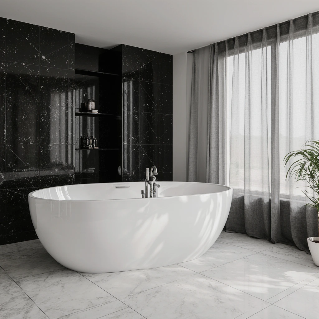 Black and White Bathroom Designs: The Ultimate Guide to Timeless Elegance