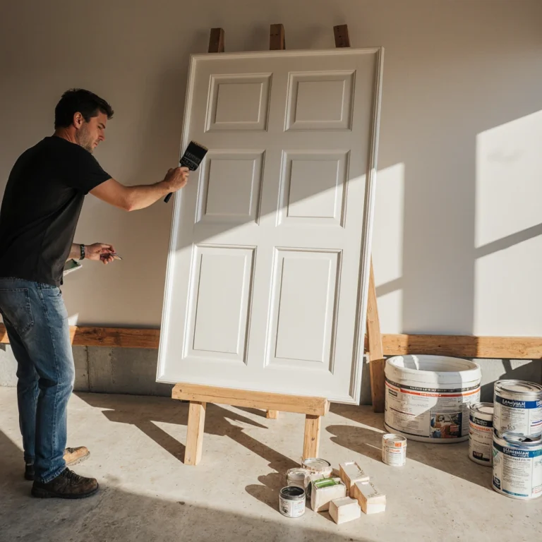 painting interior doors