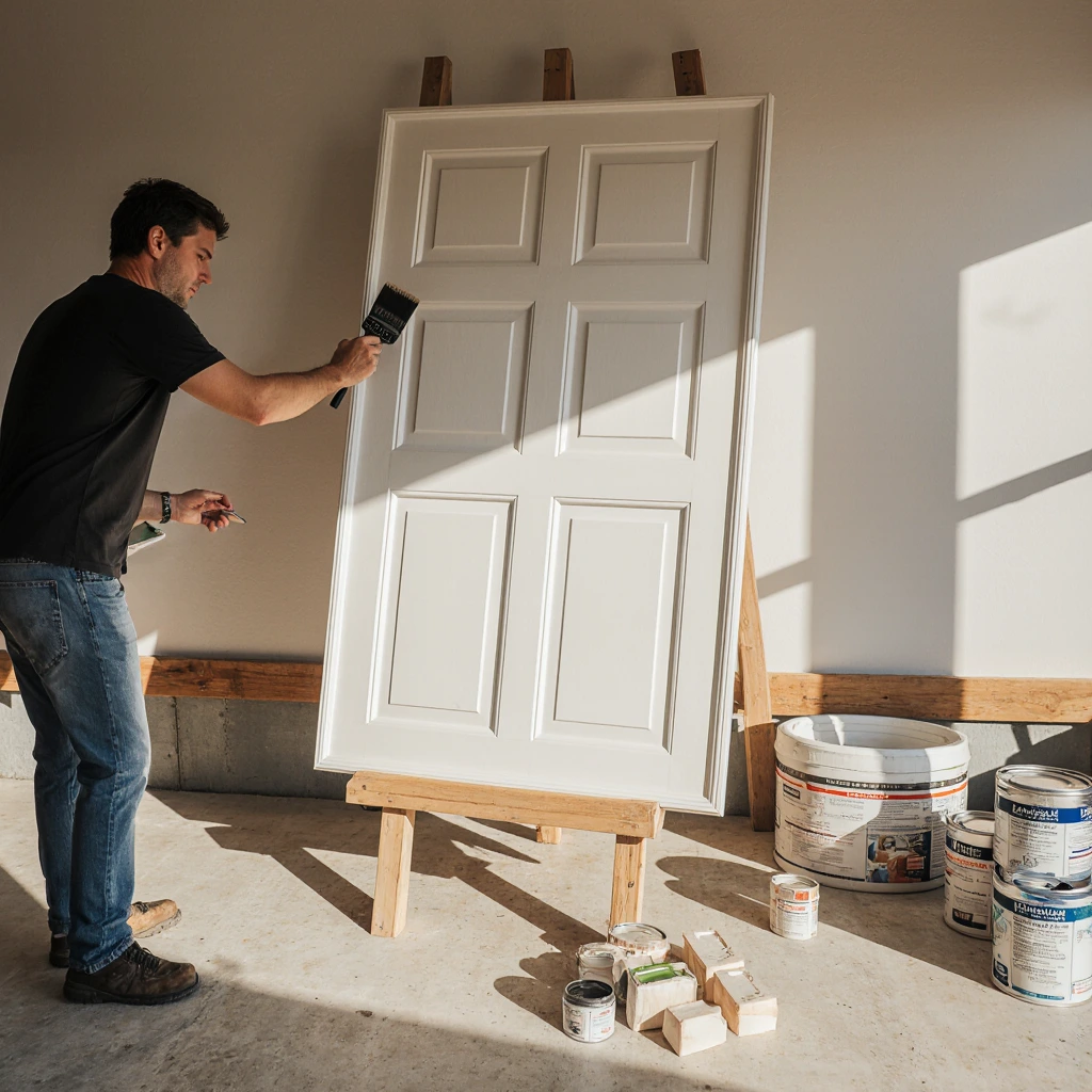 painting interior doors