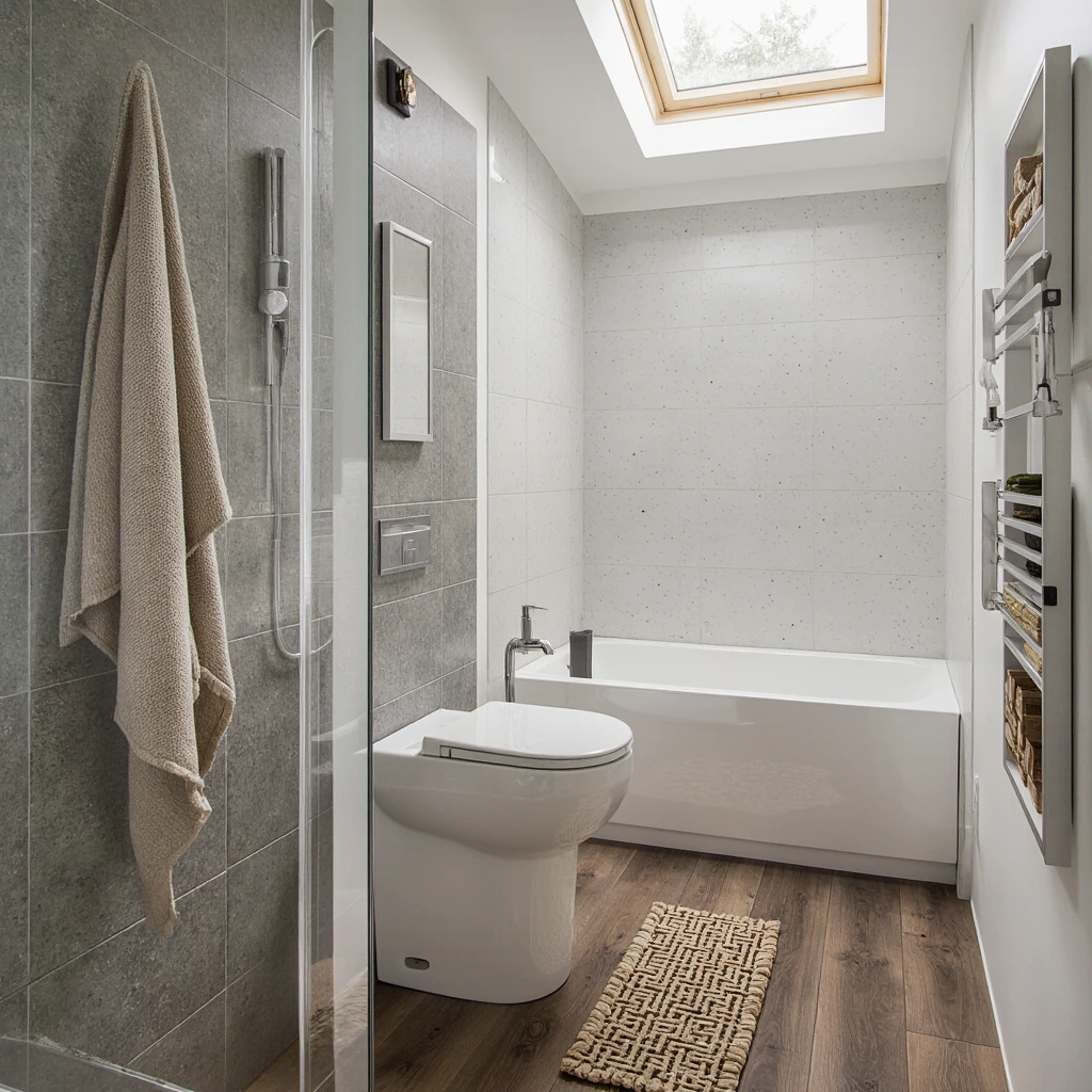 small bathroom size