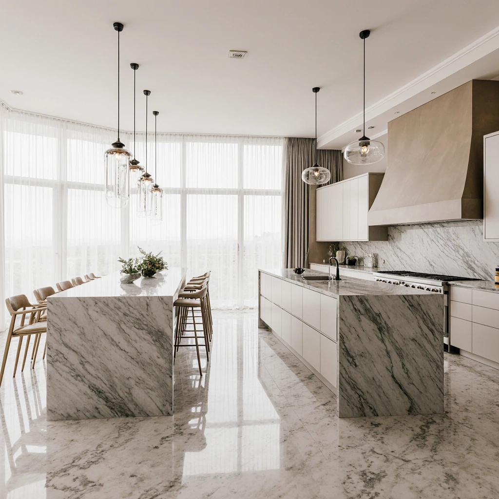 Double Island Kitchen