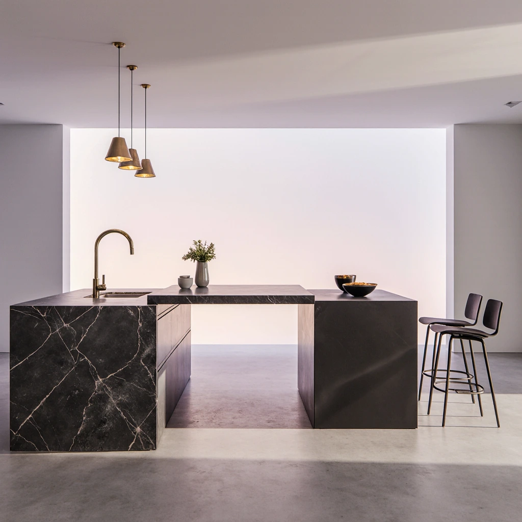 Double Island Kitchen