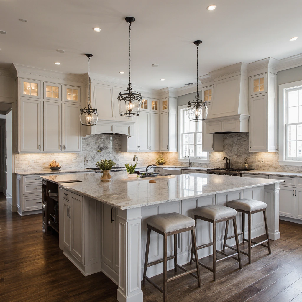Double Island Kitchen