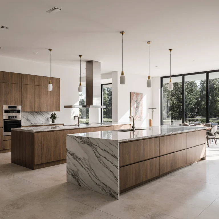 Double Island Kitchen