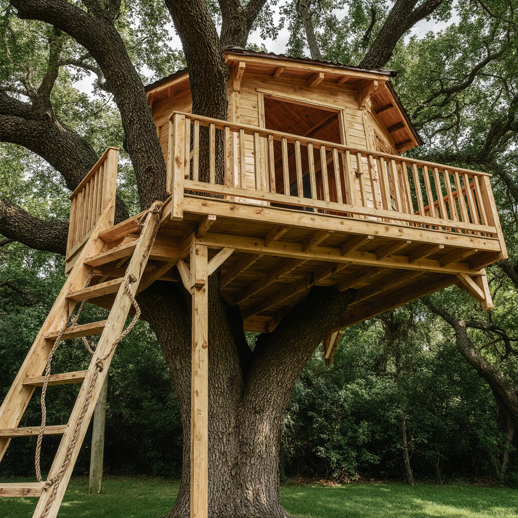 diy tree house