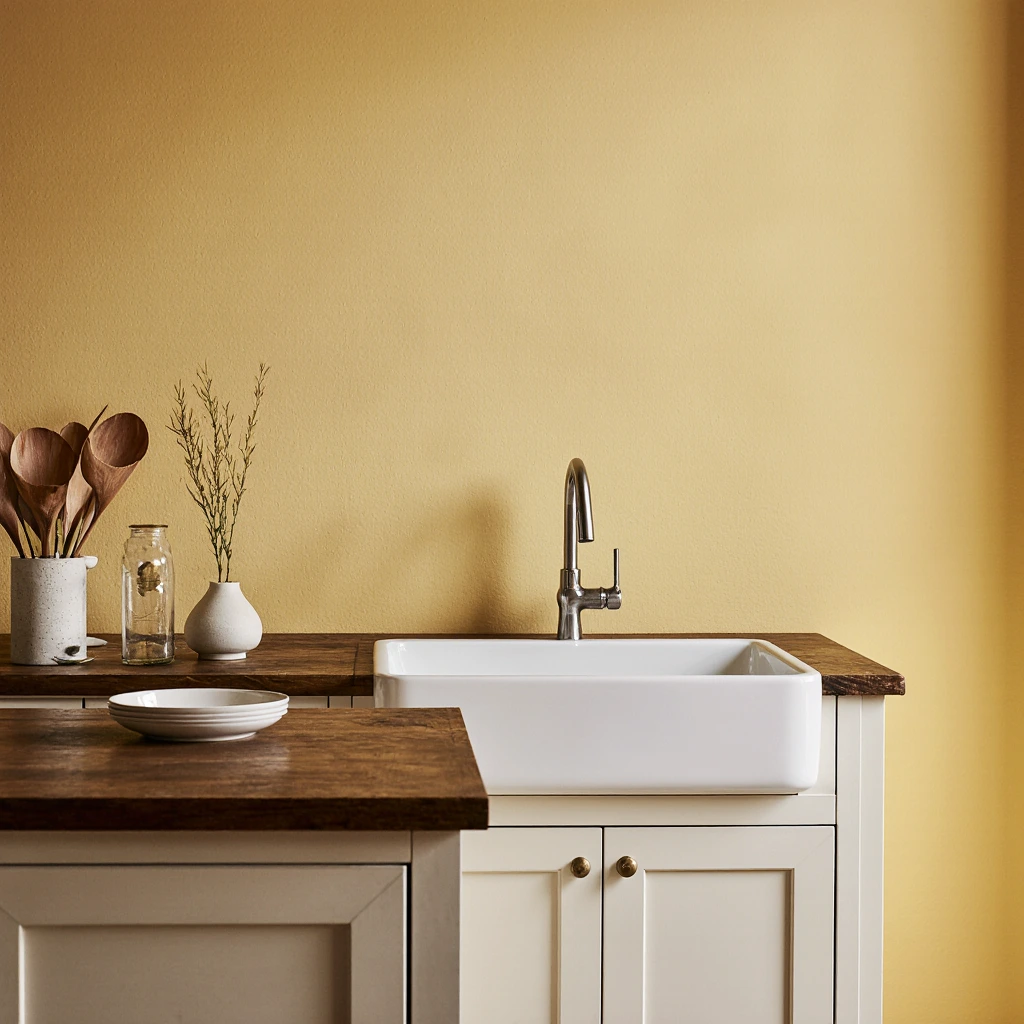 Martha Stewart Yellow Kitchen Decor