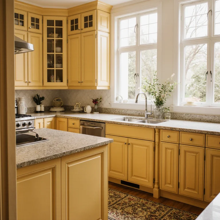 Martha Stewart Yellow Kitchen Decor