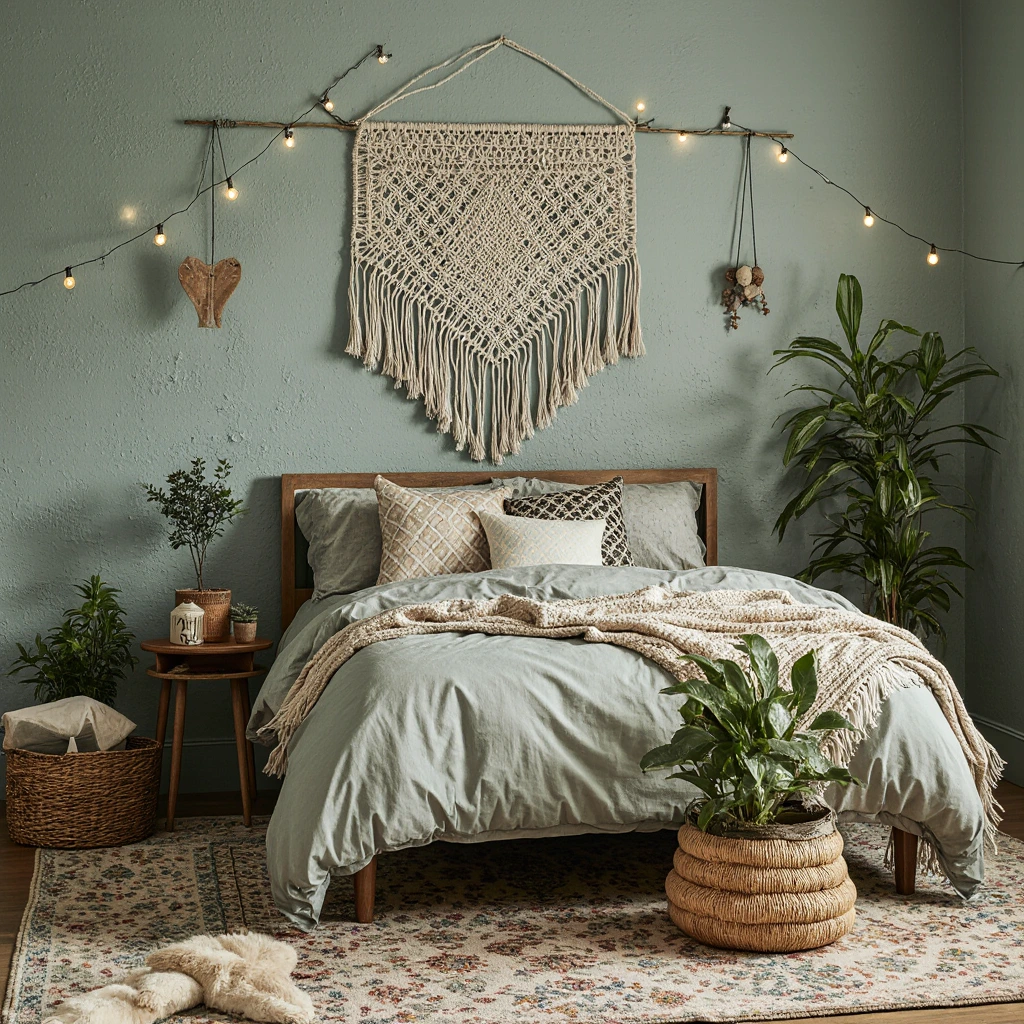 sage green bedroom decorating ideas