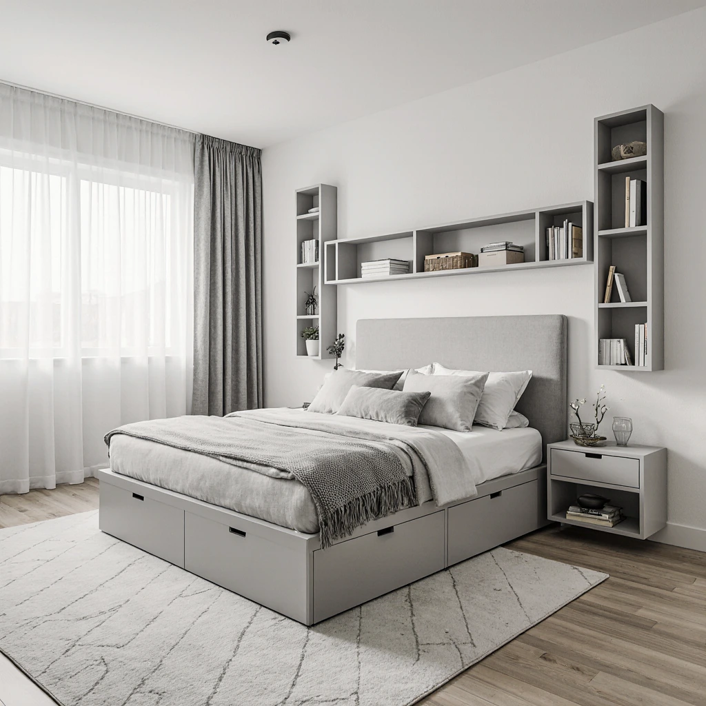 Smart Small Bedroom Storage Ideas