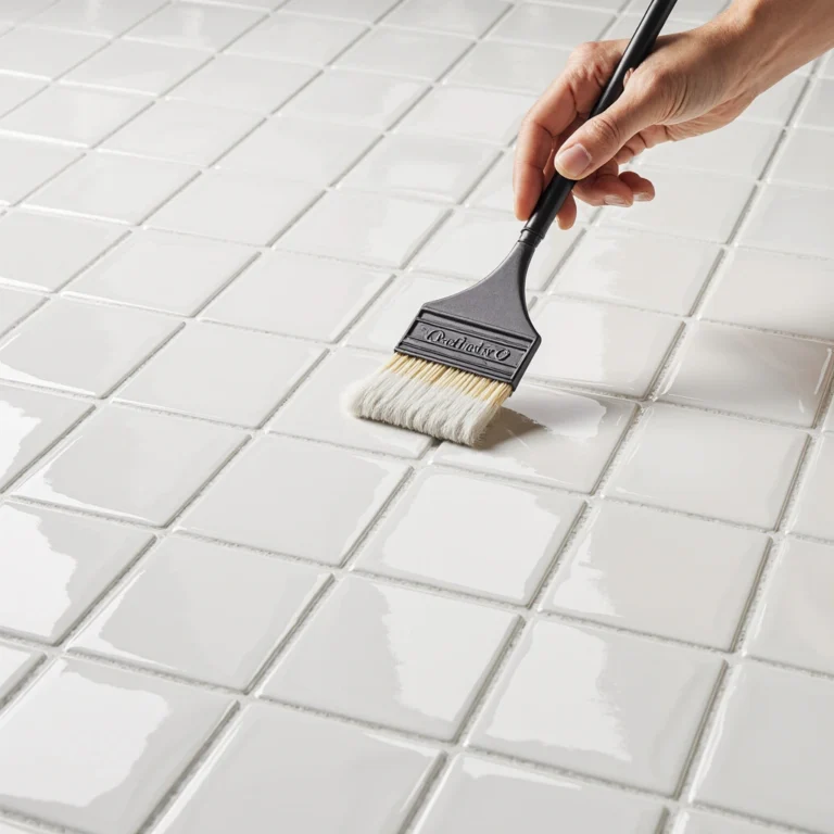 Painting Bathroom Tiles