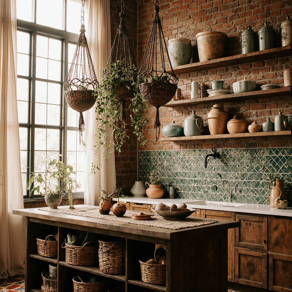 boho kitchen ideas