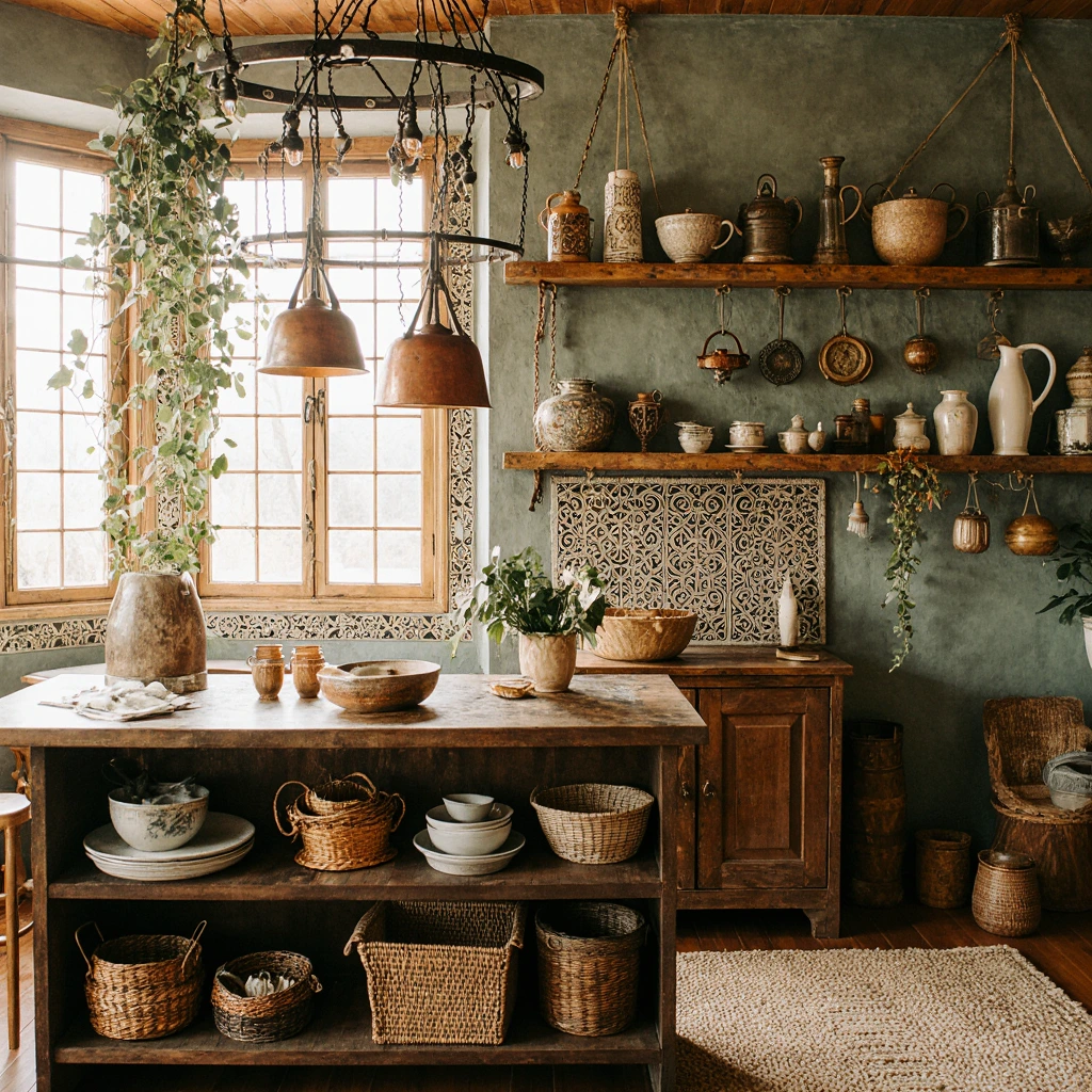 boho kitchen ideas