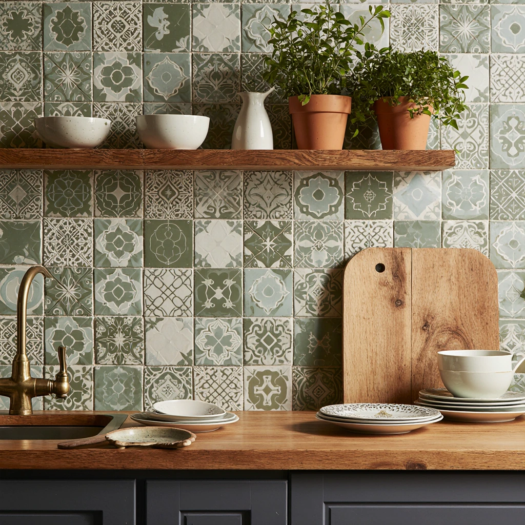 boho kitchen