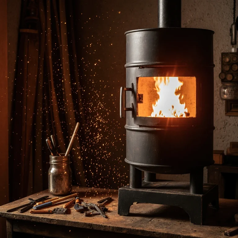 DIY Wood Burning Stove