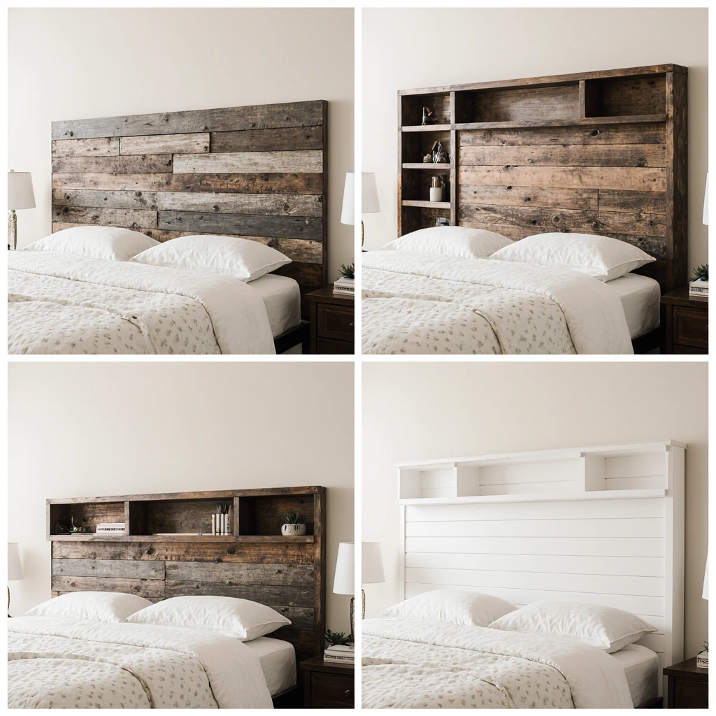 DIY Wood Headboard