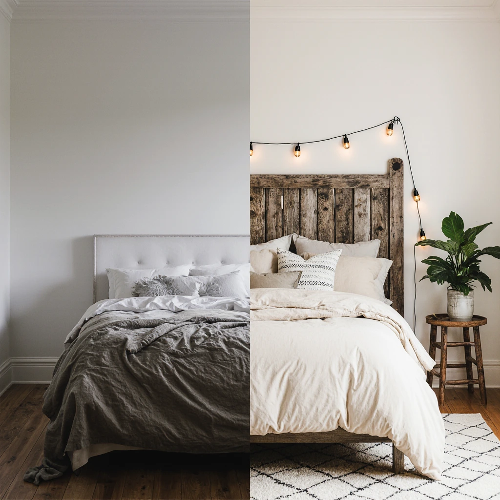 DIY Wood Headboard