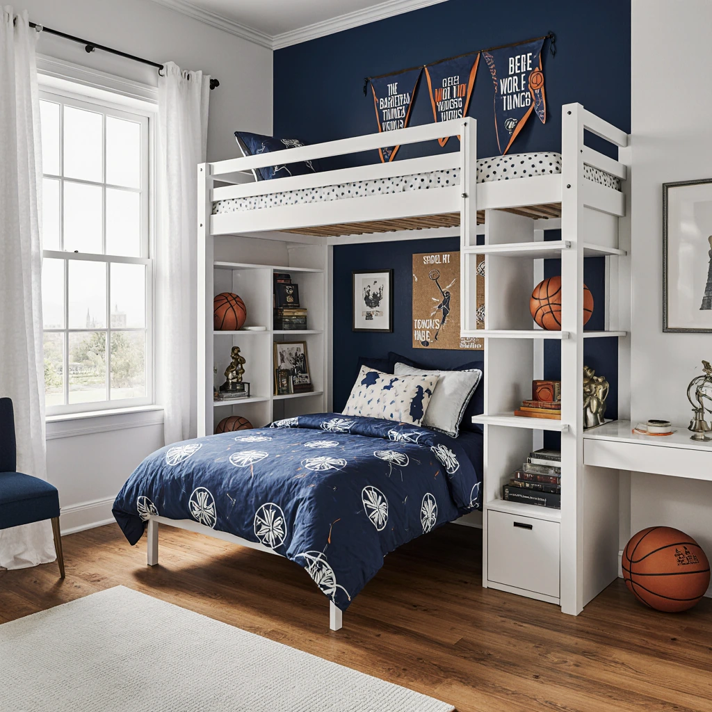 25 Cool Bedroom Design Ideas for Teenage Guys