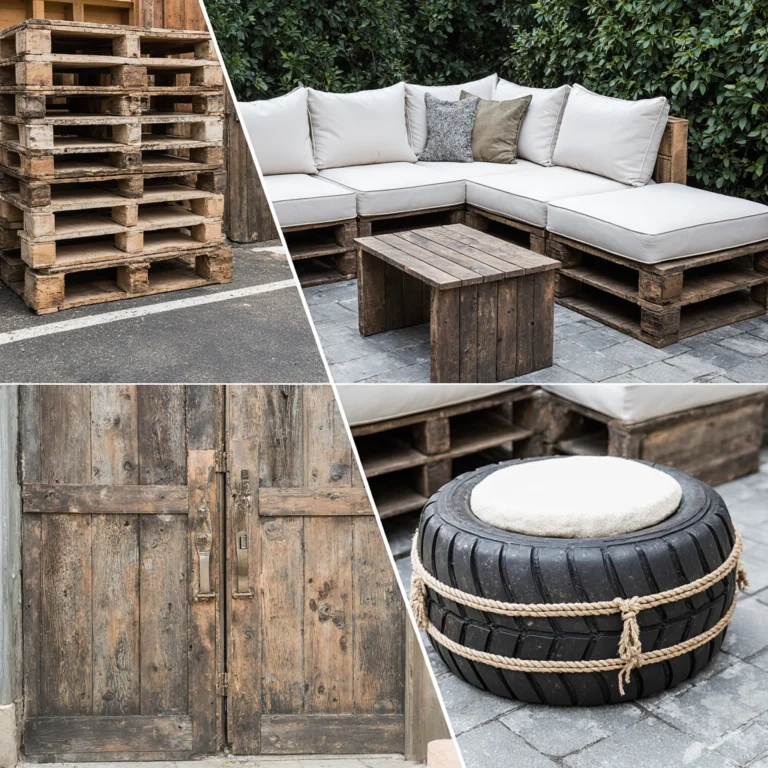 DIY outdoor furniture