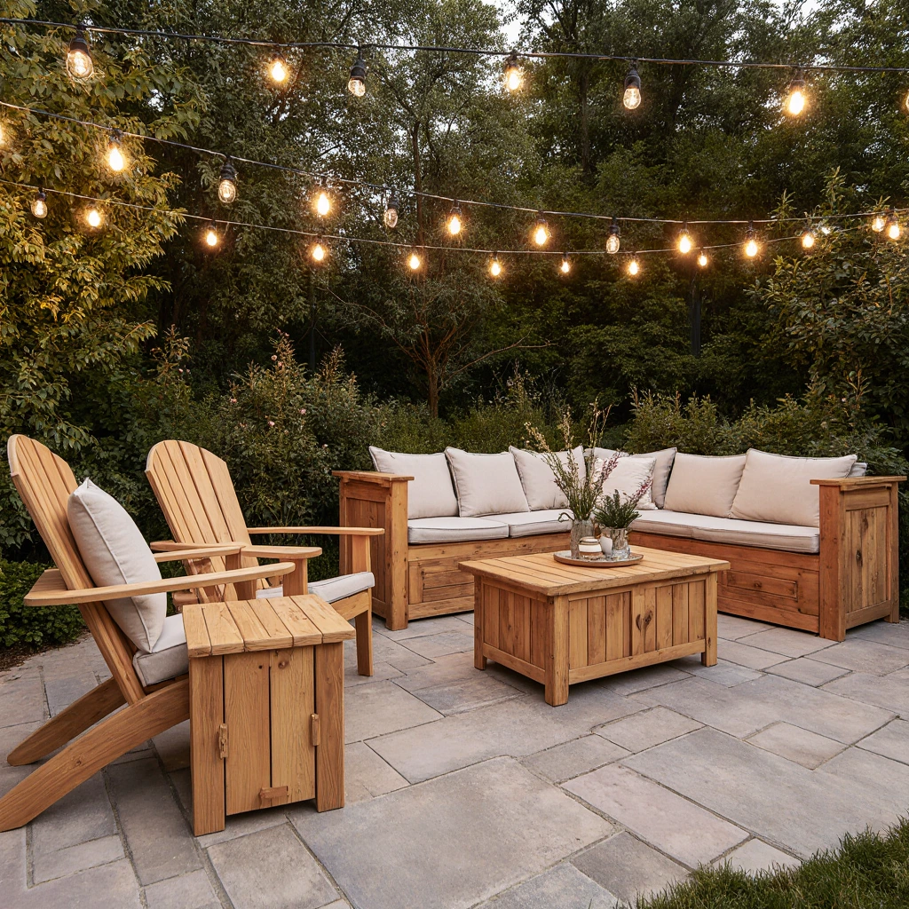 DIY outdoor furniture