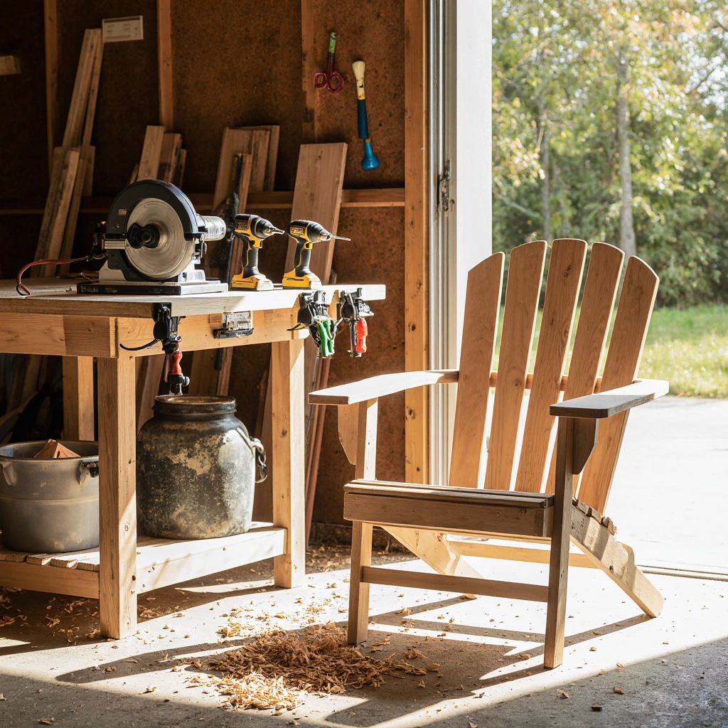 DIY outdoor furniture