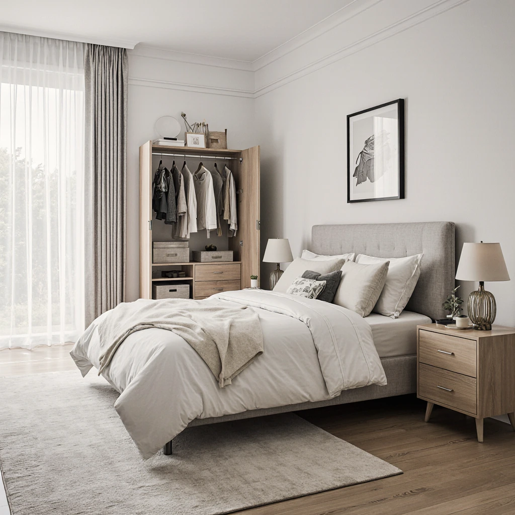 bedroom organization ideas
