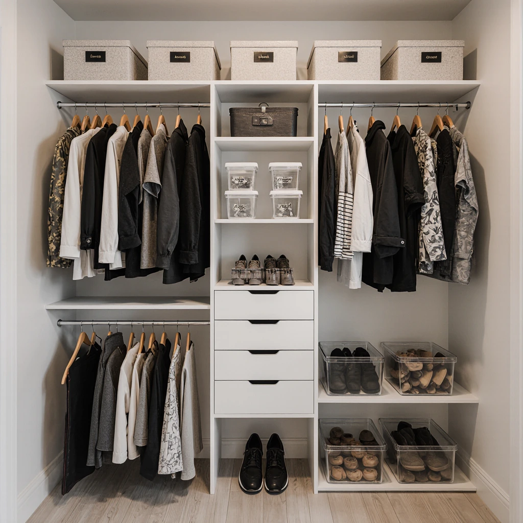 bedroom organization ideas